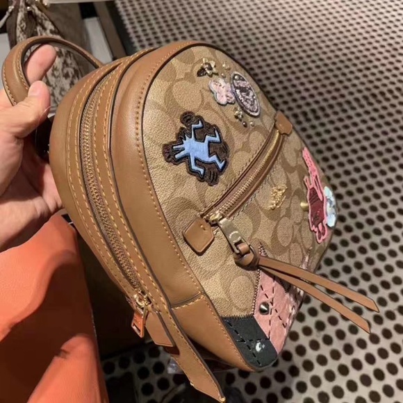 NWT Coach X Harings Limited Convertible Backpack - Picture 4 of 7